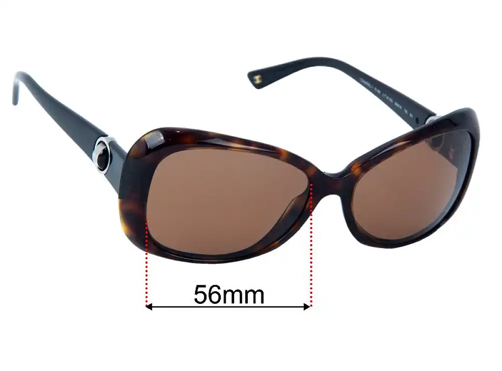 Sunglass Fix Replacement Lenses for Chanel 5148 - 56mm Wide Sunglass Fix Replacement Lenses for Chanel 5148 - 56mm Wide