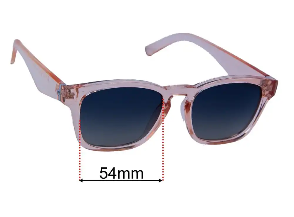 Sunglass Fix Replacement Lenses for Le Specs Players Playa - 54mm Wide Sunglass Fix Replacement Lenses for Le Specs Players Playa - 54mm Wide