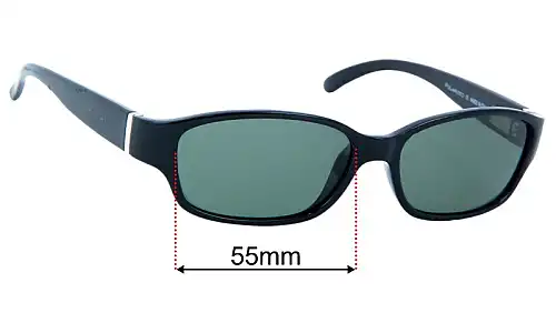 Sunglass Fix Replacement Lenses for Serengeti Andros - 55mm Wide Serengeti Andros Replacement Lenses 55mm wide