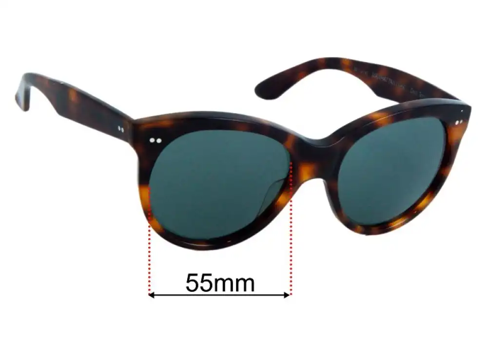 Sunglass Fix Replacement Lenses for Oliver Goldsmith Manhattan - 55mm Wide Sunglass Fix Replacement Lenses for Oliver Goldsmith Manhattan - 55mm Wide