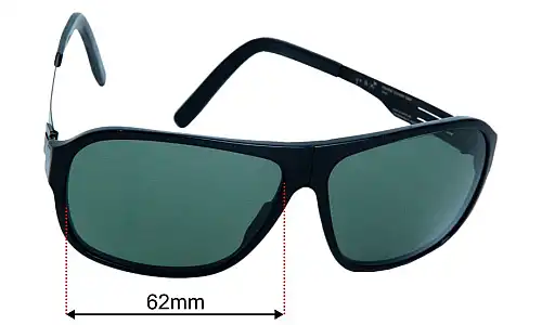 Sunglass Fix Replacement Lenses for IC! Berlin Power Law - 62mm Wide IC! Berlin Power Law Replacement Lenses 62mm wide