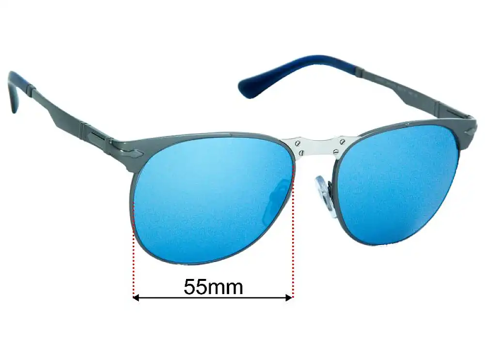 Sunglass Fix Replacement Lenses for Persol 1016-S - 55mm Wide Sunglass Fix Replacement Lenses for Persol 1016-S - 55mm Wide