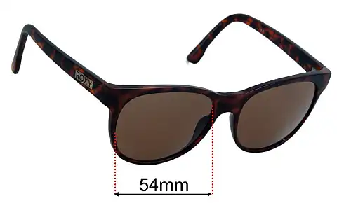 Sunglass Fix Replacement Lenses for Roxy Sun Rx 24 - 54mm Wide Roxy Sun Rx 24 Replacement Lenses 54mm wide