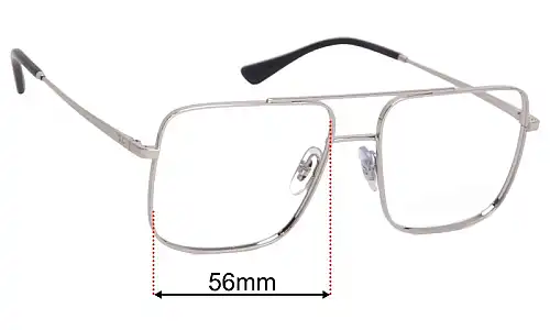 Sunglass Fix Replacement Lenses for Ray-Ban RB3758V Ari Optics - 56mm Wide Ray-Ban RB3758V Ari Optics Replacement Lenses 56mm wide