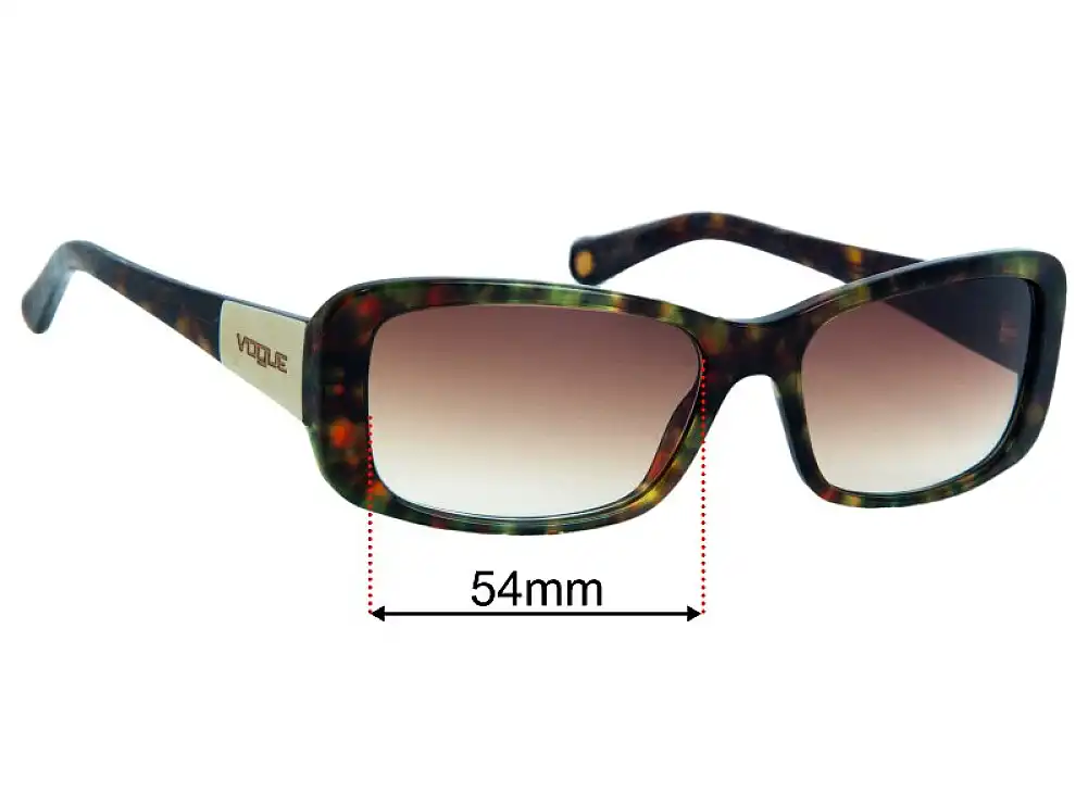 Sunglass Fix Replacement Lenses for Vogue VO2661-S - 54mm Wide Sunglass Fix Replacement Lenses for Vogue VO2661-S - 54mm Wide