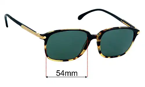 Sunglass Fix Replacement Lenses for Montblanc Meisterstuck - 54mm Wide Montblanc Meisterstuck Replacement Lenses 54mm wide