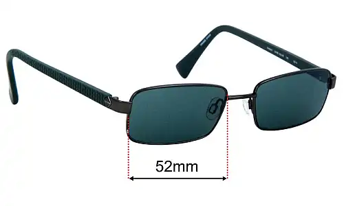 Sunglass Fix Replacement Lenses for Cole Haan CH4001 - 52mm Wide Cole Haan CH4001 Replacement Lenses 52mm wide