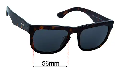 Sunglass Fix Replacement Lenses for Burberry B 4431-U - 56mm Wide Burberry B 4431-U Replacement Lenses 56mm wide