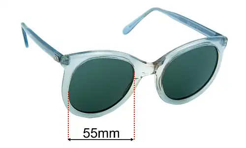Sunglass Fix Replacement Lenses for Margutta Design 2111 - 55mm Wide Margutta Design 2111 Replacement Lenses 55mm wide