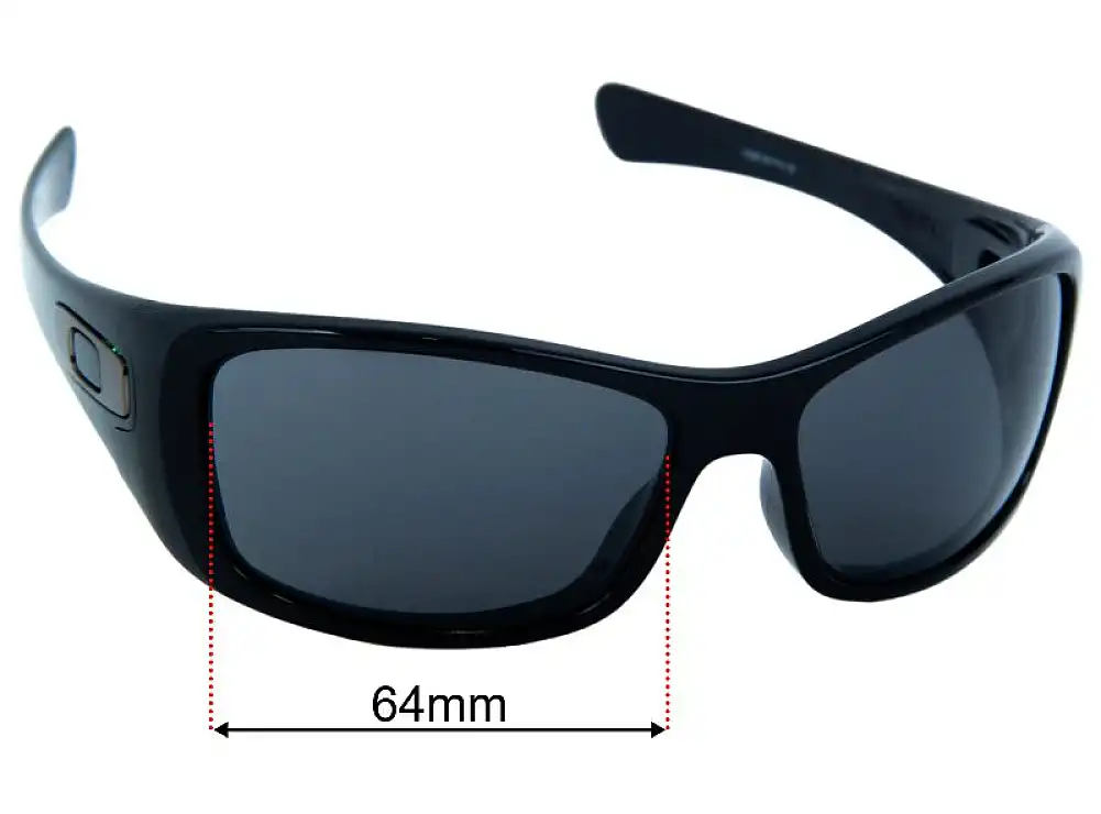 Sunglass Fix Replacement Lenses for Oakley Hijinx OO9021 - 64mm Wide Sunglass Fix Replacement Lenses for Oakley Hijinx OO9021 - 64mm Wide