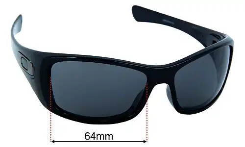 Sunglass Fix Replacement Lenses for Oakley Hijinx OO9021 - 64mm Wide Oakley Hijinx OO9021 Replacement Lenses 64mm wide