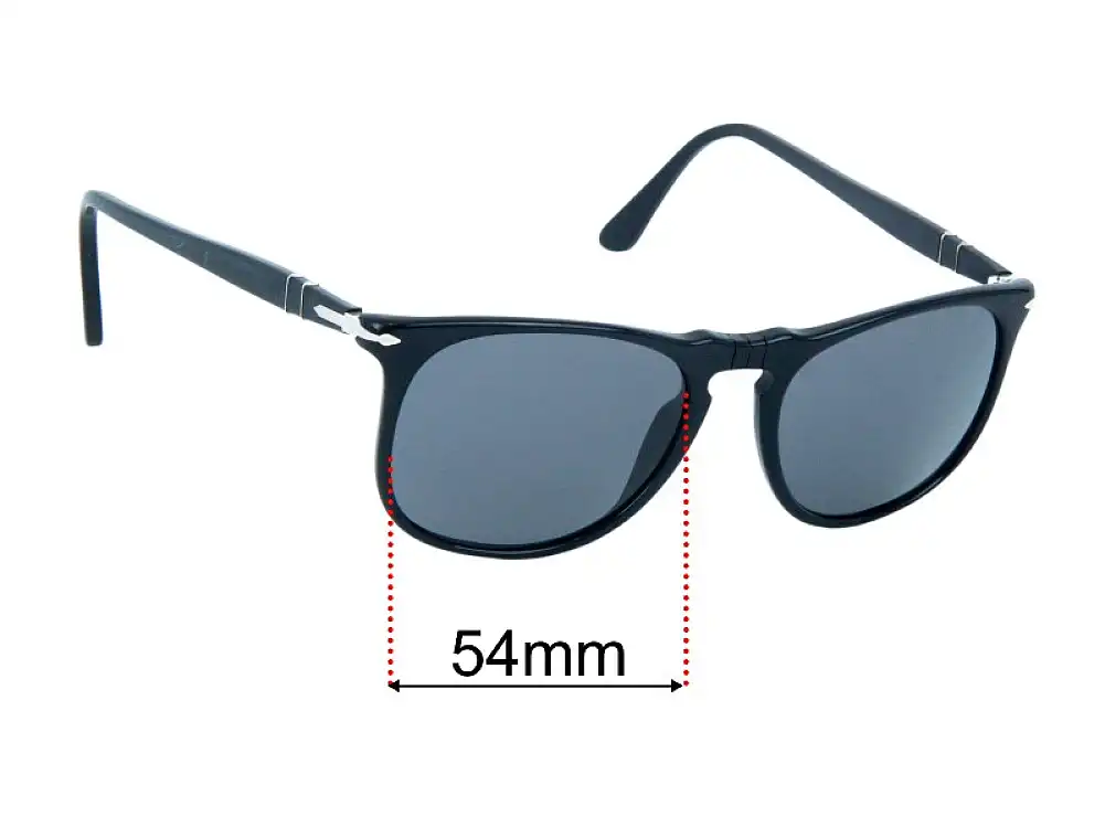 Sunglass Fix Replacement Lenses for Persol 3113-S - 54mm Wide Sunglass Fix Replacement Lenses for Persol 3113-S - 54mm Wide