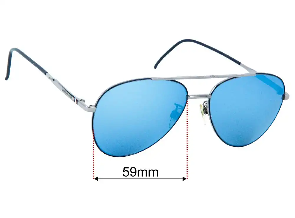 Sunglass Fix Replacement Lenses for Tommy Hilfiger TH 1788/F/S - 59mm Wide Sunglass Fix Replacement Lenses for Tommy Hilfiger TH 1788/F/S - 59mm Wide