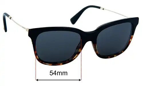 Sunglass Fix Replacement Lenses for Valentino VA2011 - 54mm Wide Valentino VA2011 Replacement Lenses 54mm wide