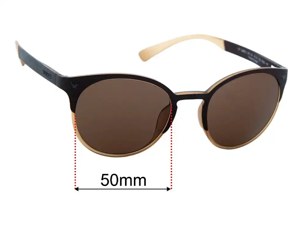 Sunglass Fix Replacement Lenses for Police Game 6 SPL 162 - 50mm Wide Sunglass Fix Replacement Lenses for Police Game 6 SPL 162 - 50mm Wide