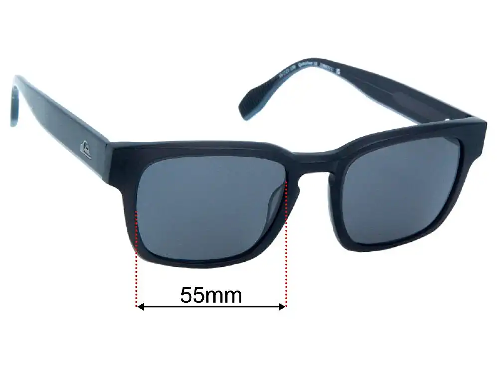 Sunglass Fix Replacement Lenses for Quiksilver 10 55mm Sunglass Fix Replacement Lenses for Quiksilver 10 55mm
