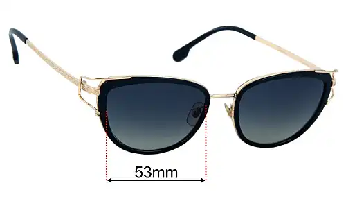 Sunglass Fix Replacement Lenses for Versace MOD 2203 - 53mm Wide Versace MOD 2203 Replacement Lenses 53mm wide