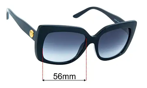 Sunglass Fix Replacement Lenses for Michael Kors MK2121 Myoko - 56mm Wide Michael Kors MK2121 Myoko Replacement Lenses 56mm wide