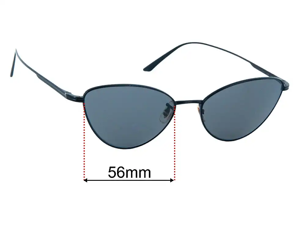 Sunglass Fix Replacement Lenses for Oliver Peoples OV1328S - 56mm Wide Sunglass Fix Replacement Lenses for Oliver Peoples OV1328S - 56mm Wide