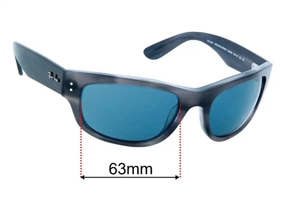 Sunglass Fix Replacement Lenses for Ray-Ban RB2289 Mega Balorama 63mm Sunglass Fix Replacement Lenses for Ray-Ban RB2289 Mega Balorama 63mm