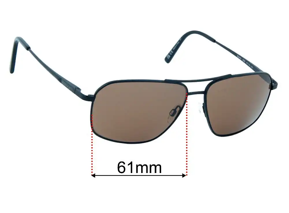 Sunglass Fix Replacement Lenses for Serengeti Stanton - 61mm Wide Sunglass Fix Replacement Lenses for Serengeti Stanton - 61mm Wide