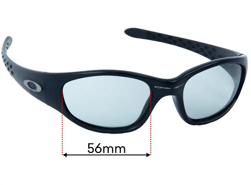 Sunglass Fix Replacement Lenses for Oakley Ten X (1998) - 56mm Wide Sunglass Fix Replacement Lenses for Oakley Ten X (1998) - 56mm Wide