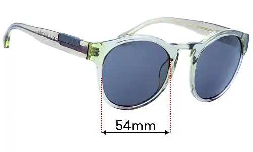 Sunglass Fix Replacement Lenses for Raen Kiernan - 54mm Wide Raen Kiernan Replacement Lenses 54mm wide