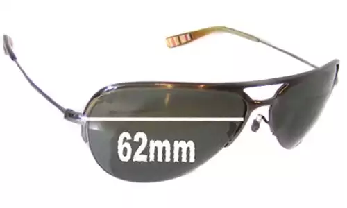 Sunglass Fix Replacement Lenses for Paul Smith PS 823 - 62mm Wide Sunglass Fix Replacement Lenses for Paul Smith PS 823 - 62mm Wide