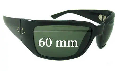 Sunglass Fix Replacement Lenses for Blinde Unknown Model - 60mm Wide Sunglass Fix Replacement Lenses for Blinde Unknown Model - 60mm Wide