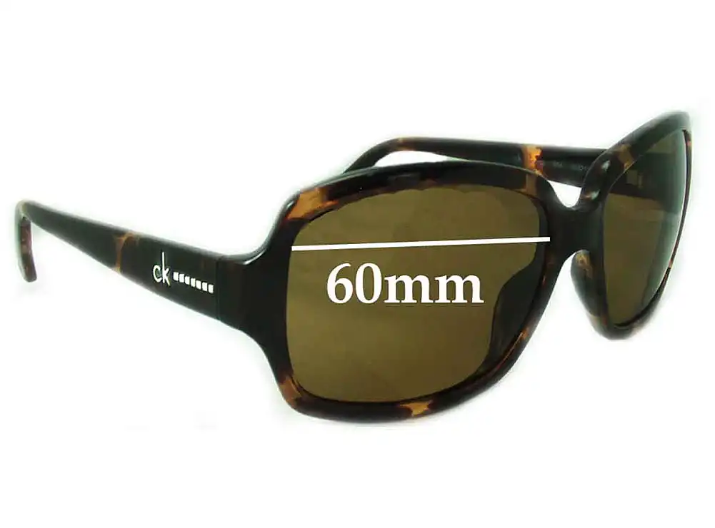Sunglass Fix Replacement Lenses for Calvin Klein CK3099S - 60mm Wide Sunglass Fix Replacement Lenses for Calvin Klein CK3099S - 60mm Wide