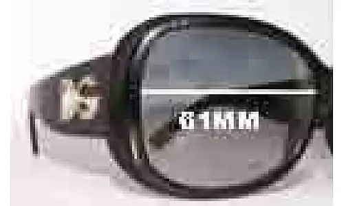 Sunglass Fix Replacement Lenses for Dolce & Gabbana DG4033 - 61mm Wide Sunglass Fix Replacement Lenses for Dolce & Gabbana DG4033 - 61mm Wide