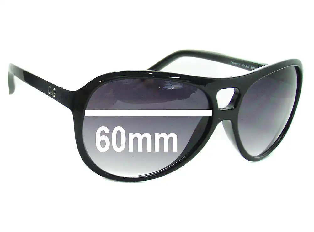 Sunglass Fix Replacement Lenses for Dolce & Gabbana DG8070 - 60mm Wide Sunglass Fix Replacement Lenses for Dolce & Gabbana DG8070 - 60mm Wide