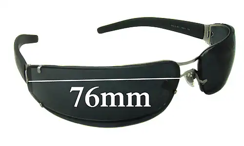 Sunglass Fix Replacement Lenses for Emporio Armani EA206/S - 76mm Wide Emporio Armani EA206/S Replacement Lenses 76mm wide