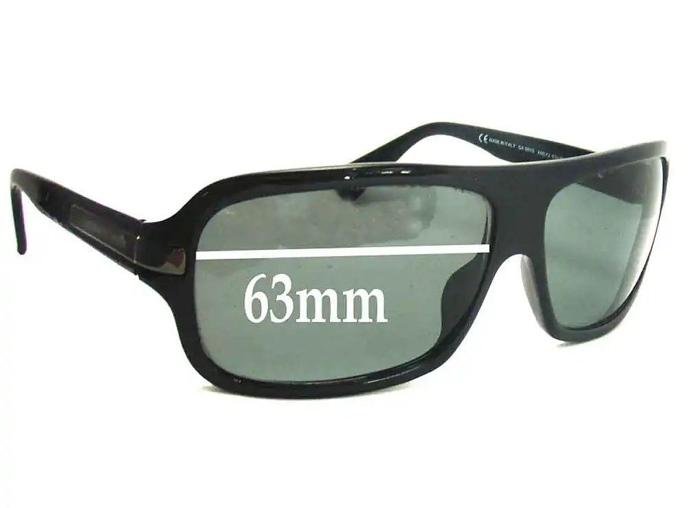 Sunglass Fix Replacement Lenses for Giorgio Armani GA 551/S - 63mm Wide Sunglass Fix Replacement Lenses for Giorgio Armani GA 551/S - 63mm Wide