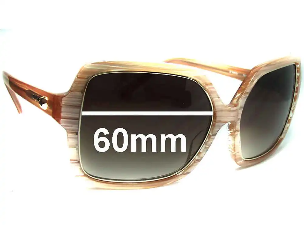 Sunglass Fix Replacement Lenses for Mimco SF 008501 - 60mm Wide Sunglass Fix Replacement Lenses for Mimco SF 008501 - 60mm Wide