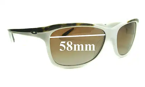 Sunglass Fix Replacement Lenses for Oakley Confront OO2024 - 58mm Wide Sunglass Fix Replacement Lenses for Oakley Confront OO2024 - 58mm Wide