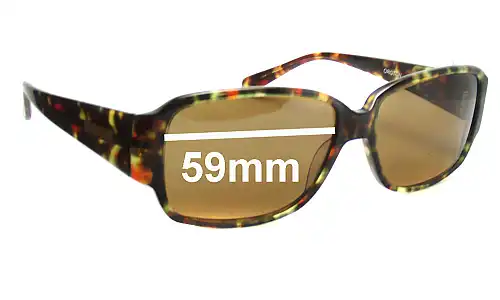 Sunglass Fix Replacement Lenses for Oroton Catania - 56mm Wide Sunglass Fix Replacement Lenses for Oroton Catania - 56mm Wide