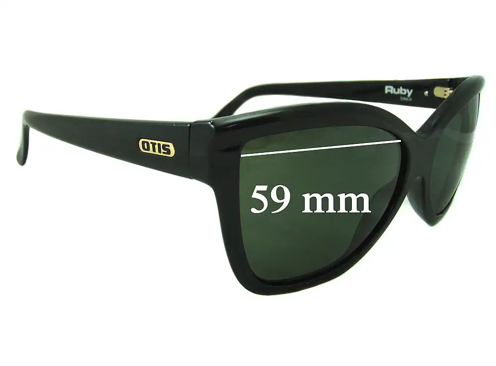 Sunglass Fix Replacement Lenses for Otis Ruby - 59mm Wide Sunglass Fix Replacement Lenses for Otis Ruby - 59mm Wide