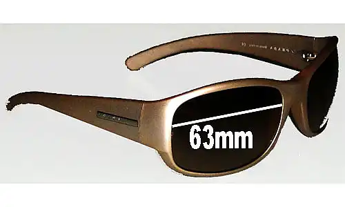 Sunglass Fix Replacement Lenses for Prada SPR12F - 63mm Wide Sunglass Fix Replacement Lenses for Prada SPR12F - 63mm Wide