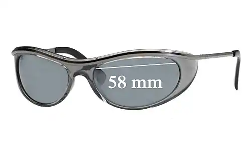 Sunglass Fix Replacement Lenses for Ray Ban RB4031 Olympia Extreme - 58mm Wide Ray Ban RB4031 Olympia Extreme Replacement Lenses 58mm wide