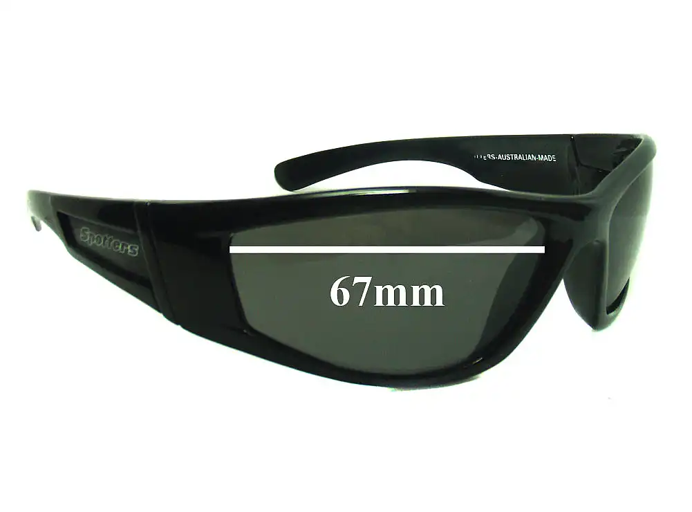 Sunglass Fix Replacement Lenses for Spotters Switch - 67mm Wide Sunglass Fix Replacement Lenses for Spotters Switch - 67mm Wide