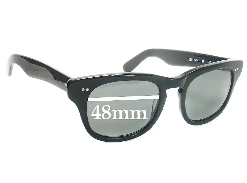 Sunglass Fix Replacement Lenses for Shuron Sidewinder - 48mm Wide Sunglass Fix Replacement Lenses for Shuron Sidewinder - 48mm Wide
