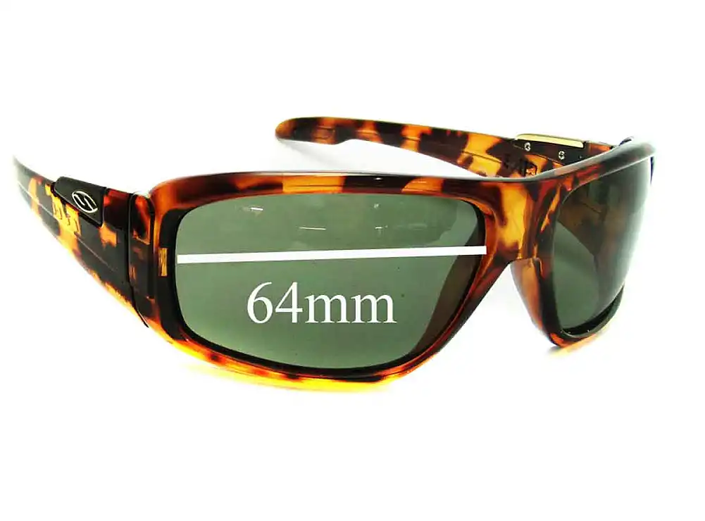 Sunglass Fix Replacement Lenses for Smith Embargo - 64mm Wide Sunglass Fix Replacement Lenses for Smith Embargo - 64mm Wide