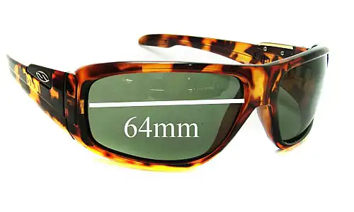 Sunglass Fix Replacement Lenses for Smith Embargo - 64mm Wide Sunglass Fix Replacement Lenses for Smith Embargo - 64mm Wide