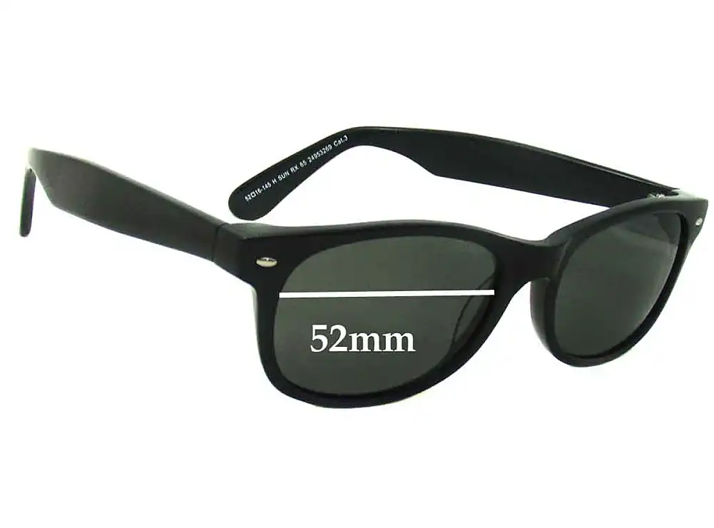 Sunglass Fix Replacement Lenses for Specsavers Unknown Model - 52mm Wide Sunglass Fix Replacement Lenses for Specsavers Unknown Model - 52mm Wide