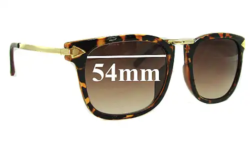 Sunglass Fix Replacement Lenses for Arrow Decoration 8759 - 54mm Wide Sunglass Fix Replacement Lenses for Arrow Decoration 8759 - 54mm Wide