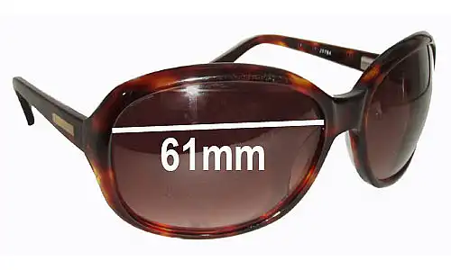 Sunglass Fix Replacement Lenses for Bill Bass Gem - 61mm Wide Sunglass Fix Replacement Lenses for Bill Bass Gem - 61mm Wide