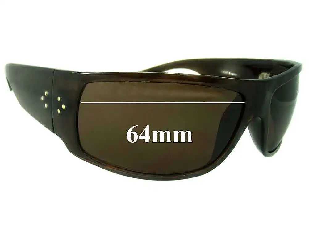 Sunglass Fix Replacement Lenses for Blinde Unknown Model - 64mm Wide Sunglass Fix Replacement Lenses for Blinde Unknown Model - 64mm Wide