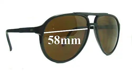 Sunglass Fix Replacement Lenses for Bolle 373 - 58mm Wide Sunglass Fix Replacement Lenses for Bolle 373 - 58mm Wide