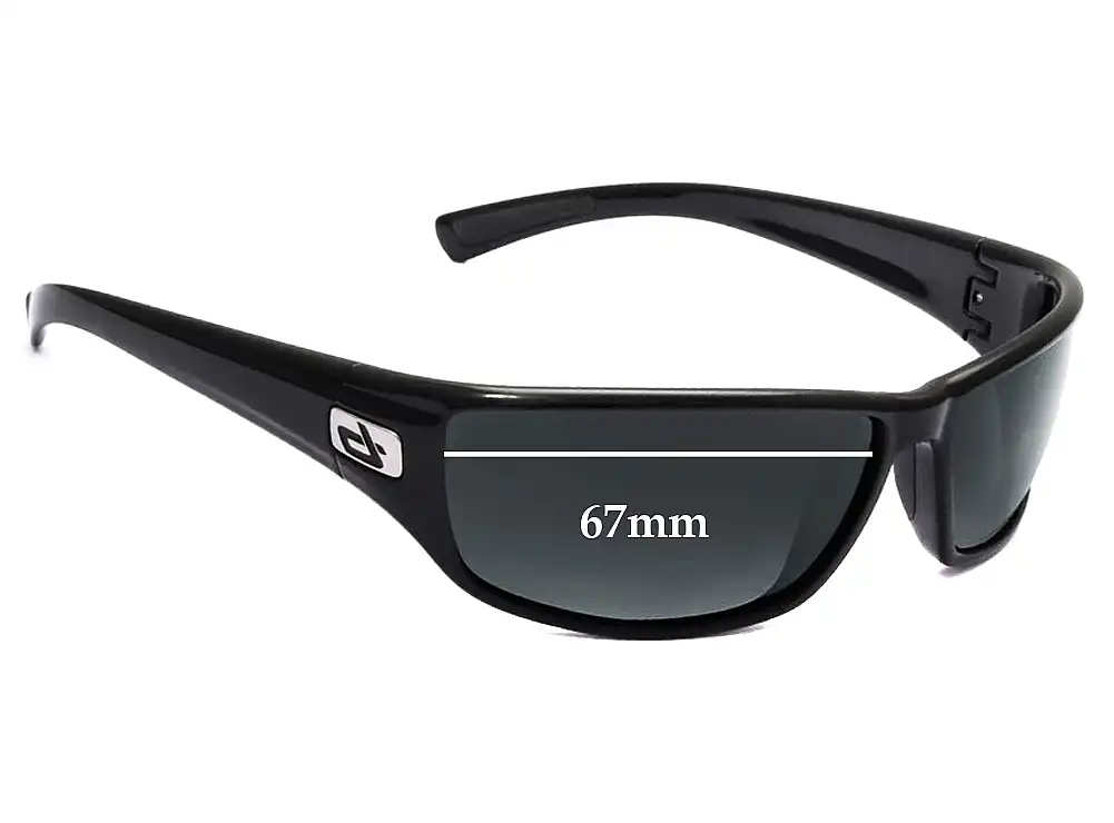 Sunglass Fix Replacement Lenses for Bolle Python - 67mm Wide Sunglass Fix Replacement Lenses for Bolle Python - 67mm Wide